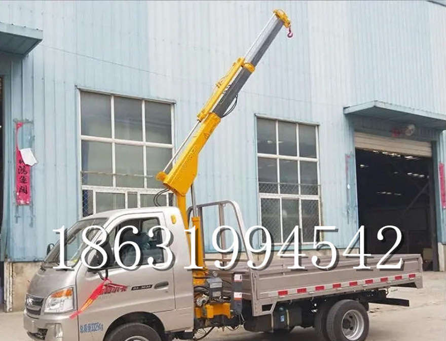 遵义市随车吊机遥控升降机包安装3吨移动油压随车吊随车吊机3吨